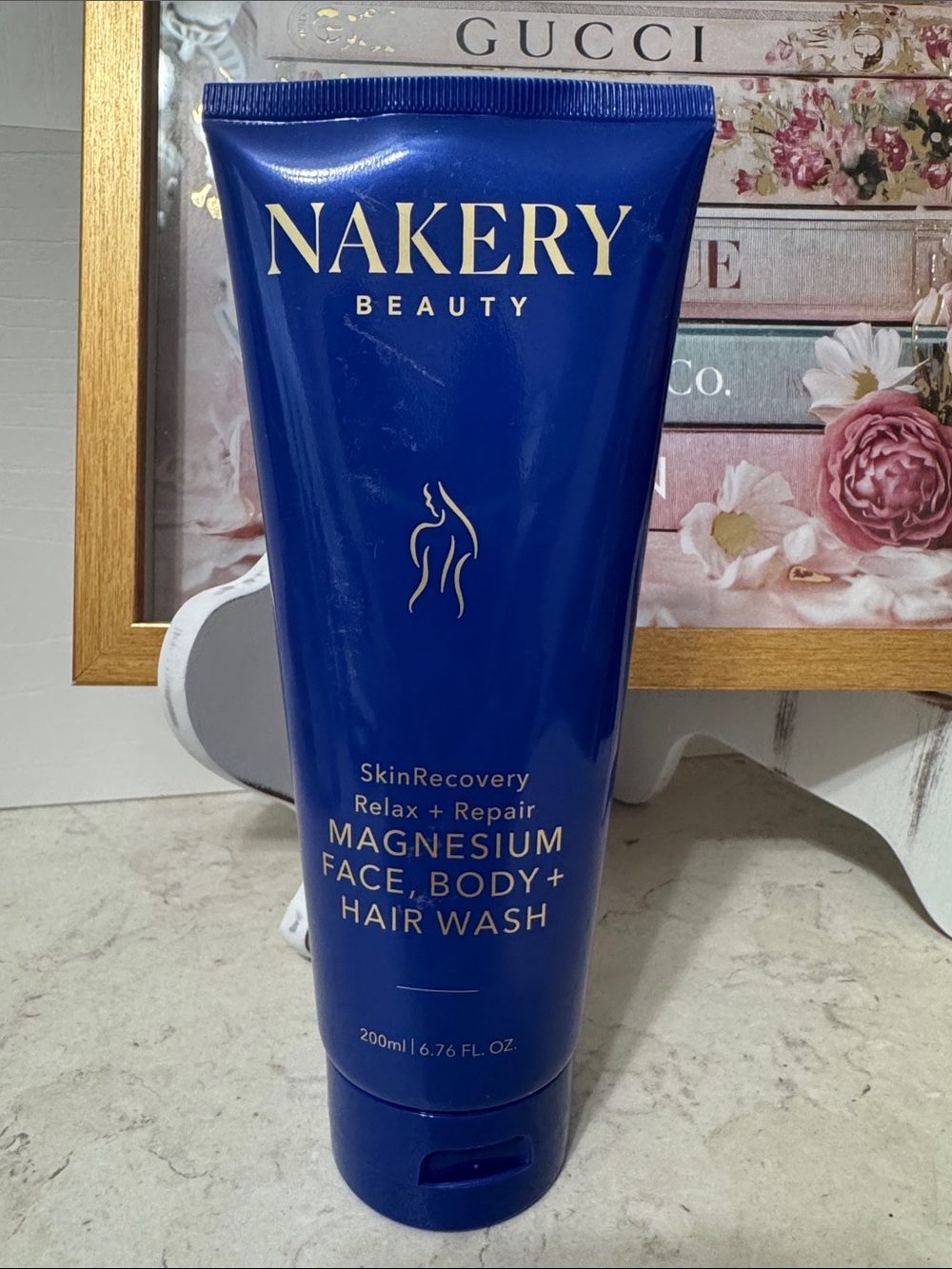 Nakery Beauty Magnesium Face, Body & Hair Wash - Blue